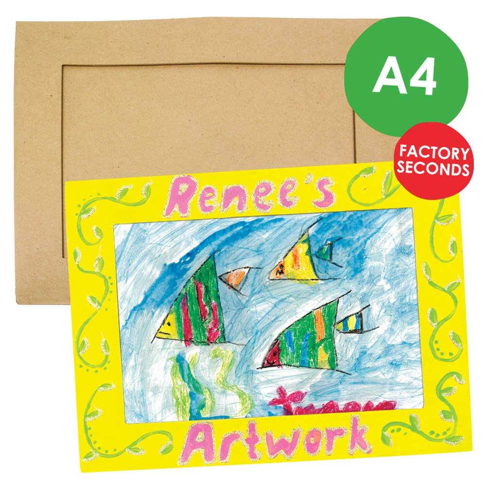 Papier Mache Frame A4 Scrapbooks & Frames CleverPatch Art