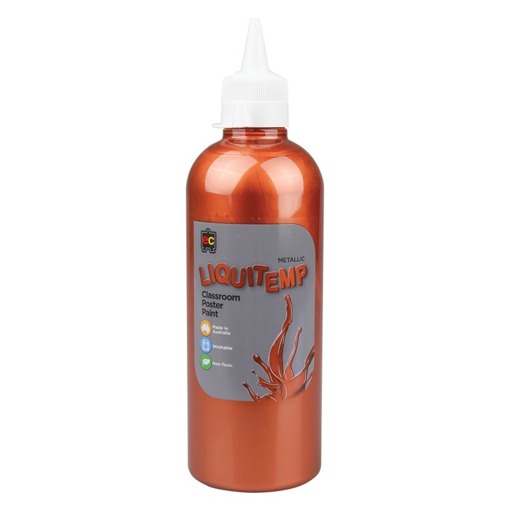 EC Liquitemp Metallic Paint Copper 500ml Metallic Paint