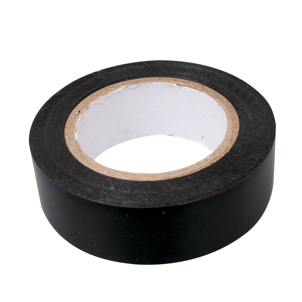 Electrical Tape Black 18mm x 20m CleverPatch Art & Craft Supplies