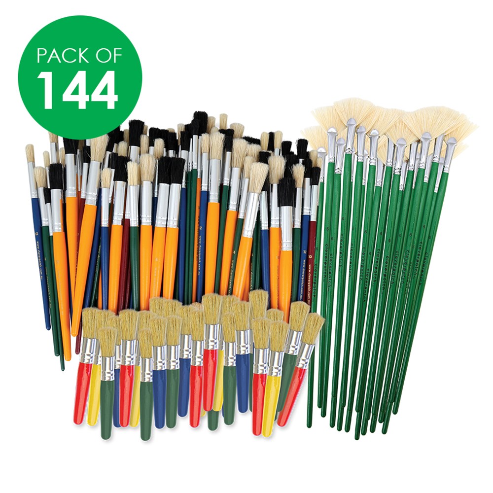Paint Brushes Bumper Pack Pack of 130 Brushes Paint Brushes