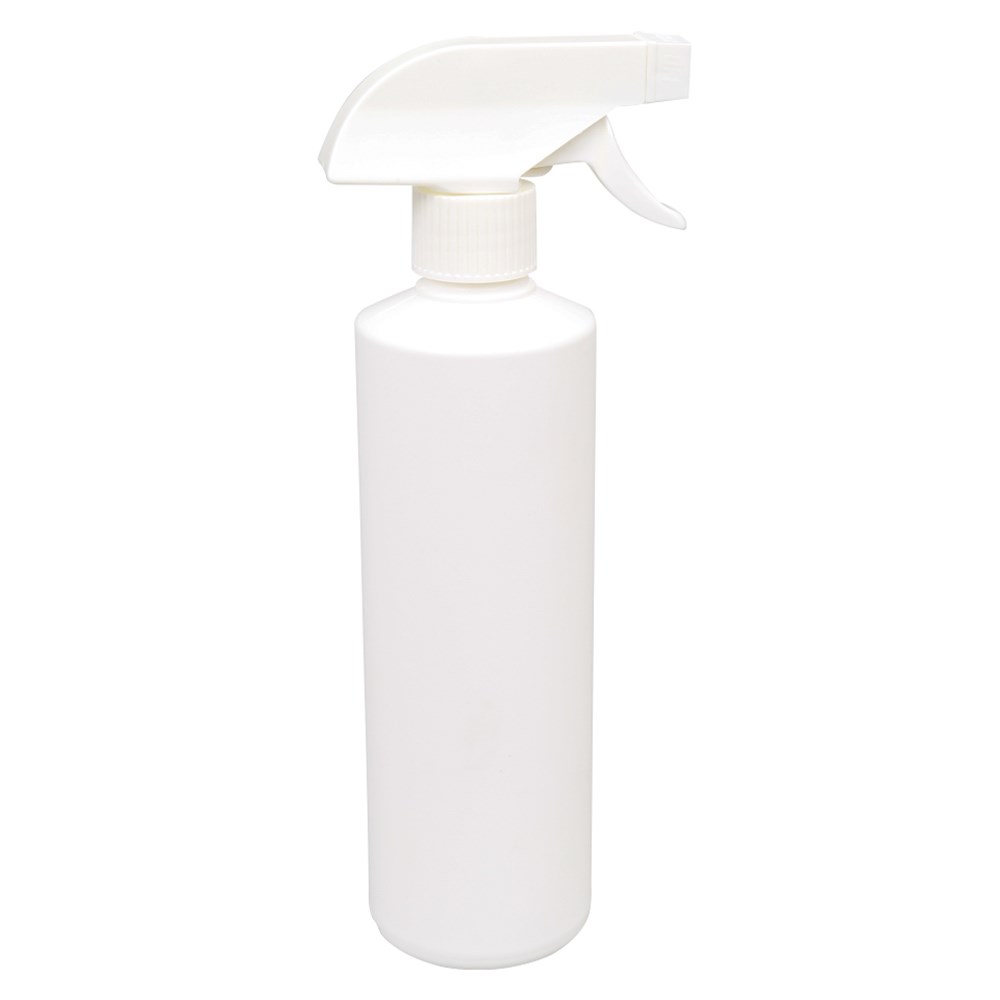 White Spray Bottle 500ml CleverPatch CleverPatch Art & Craft Supplies