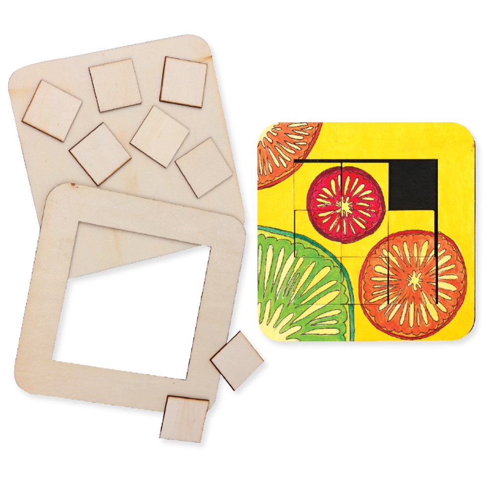 Wooden Sliding Puzzle CleverPatch CleverPatch Art & Craft Supplies