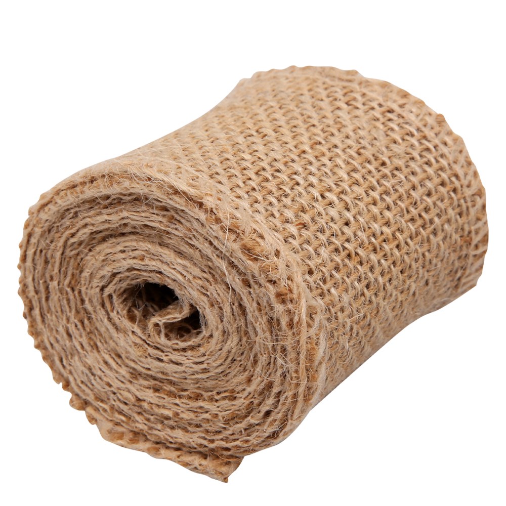 Natural Jute Trim 6cm x 2m CleverPatch CleverPatch Art & Craft