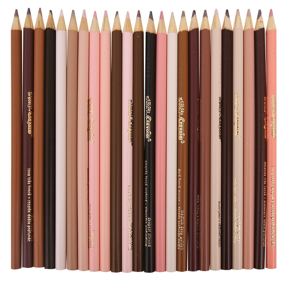 Crayola Colours Of The World Coloured Pencils Pack of 24