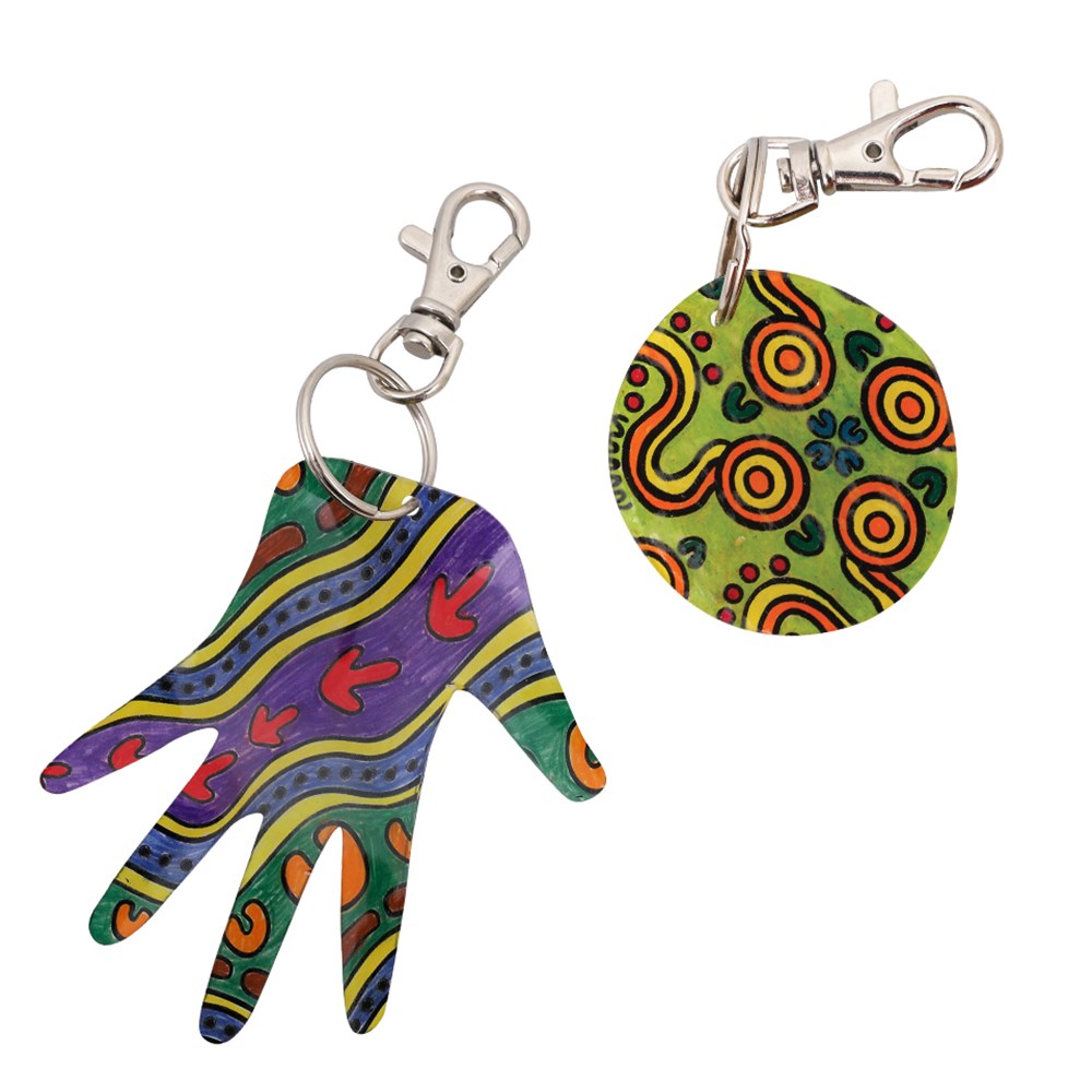 Indigenous Designed Printed Shrink Film Sheets Pack of 10