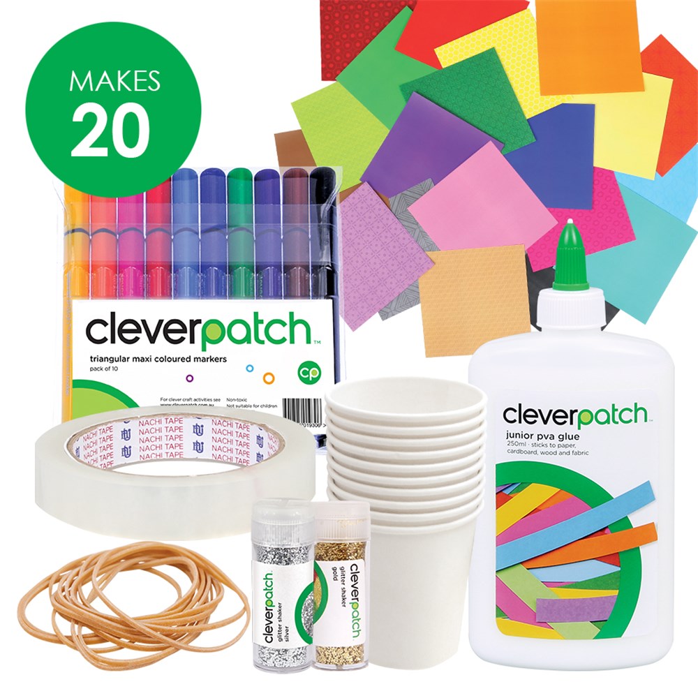 Paper Cup Rocket Launcher Group Pack CleverPatch CleverPatch Art