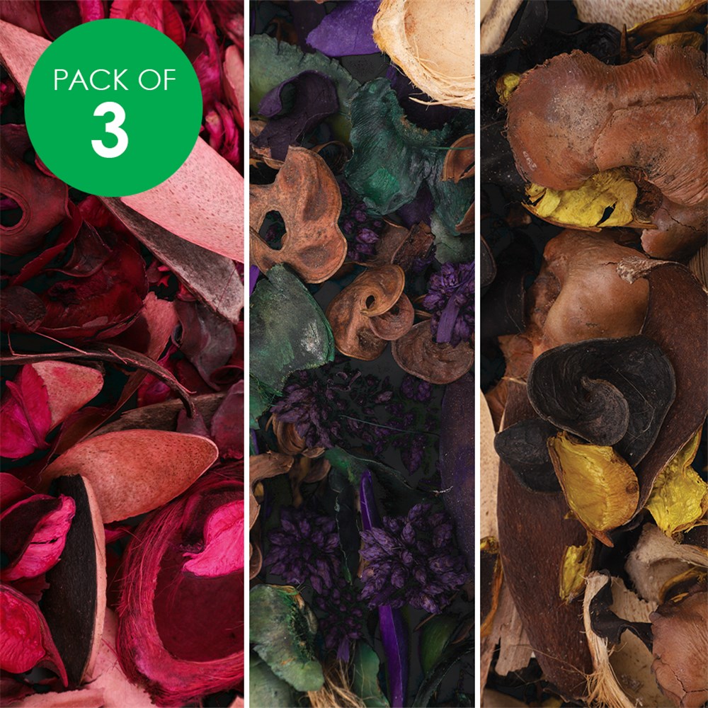Potpourri 80g Pack of 3 CleverPatch Art & Craft Supplies