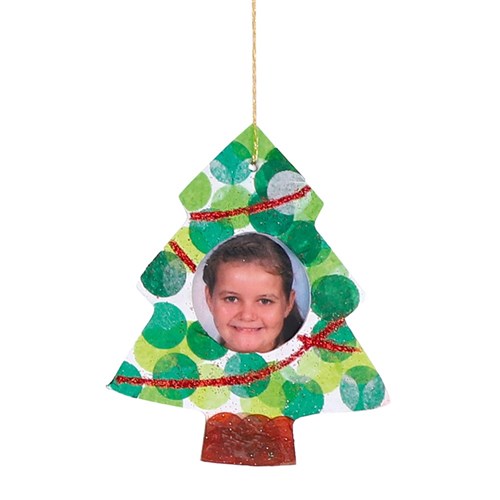 Wooden Christmas Tree Frames Pack of 20 Christmas Ornaments