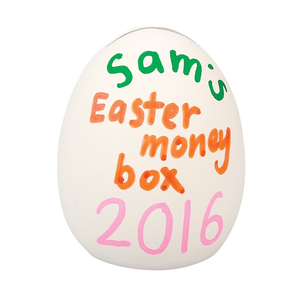 Easter Egg Money Box Easter CleverPatch Art & Craft Supplies