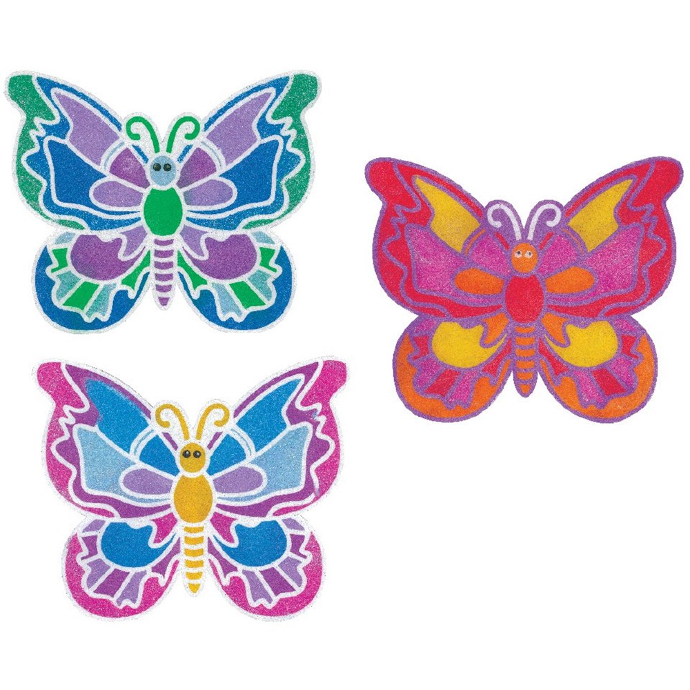 Butterfly Sand Art Sand Art CleverPatch Art & Craft Supplies