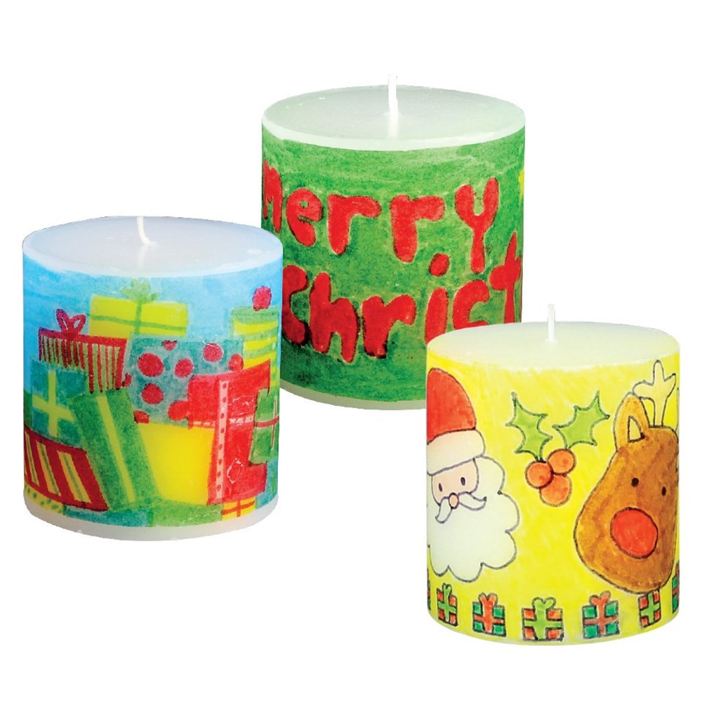 Candle Printing Christmas CleverPatch Art & Craft Supplies