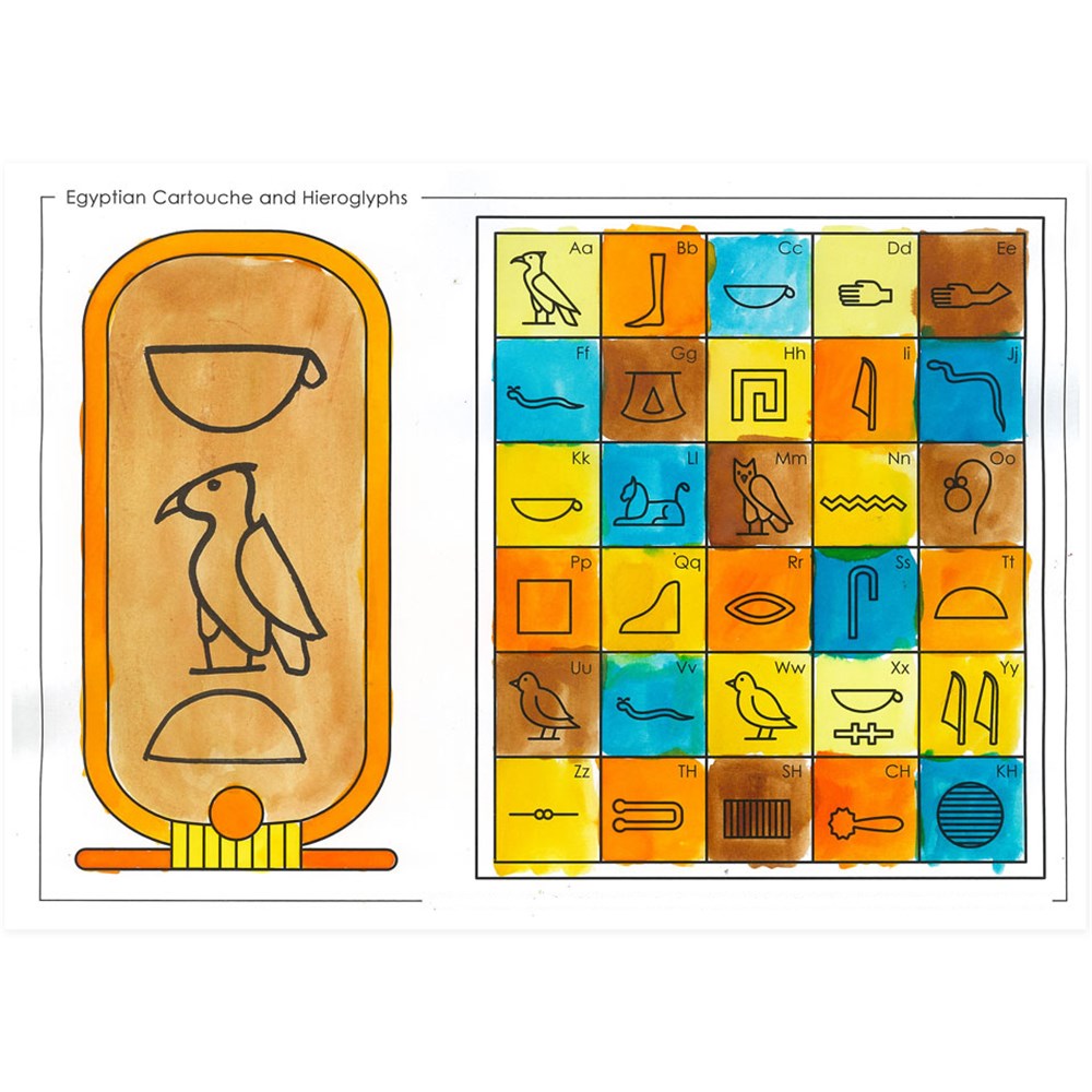 All About Egypt Blackline Masters Egypt CleverPatch Art & Craft