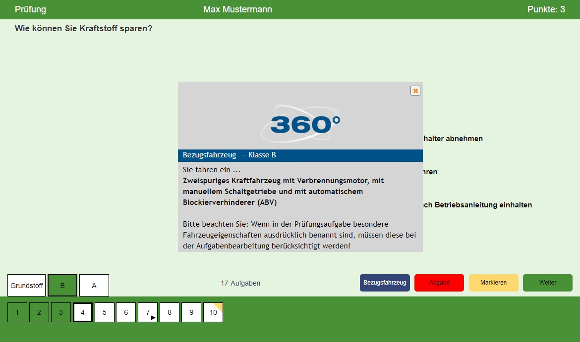 Tipps und Tricks CLICK & LEARN 360° online