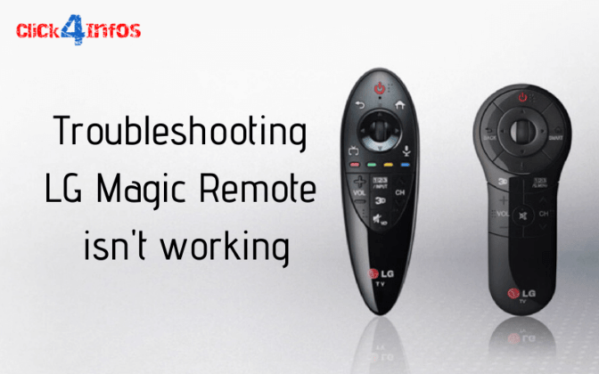 LG Magic Remote is not Working Troubleshooting