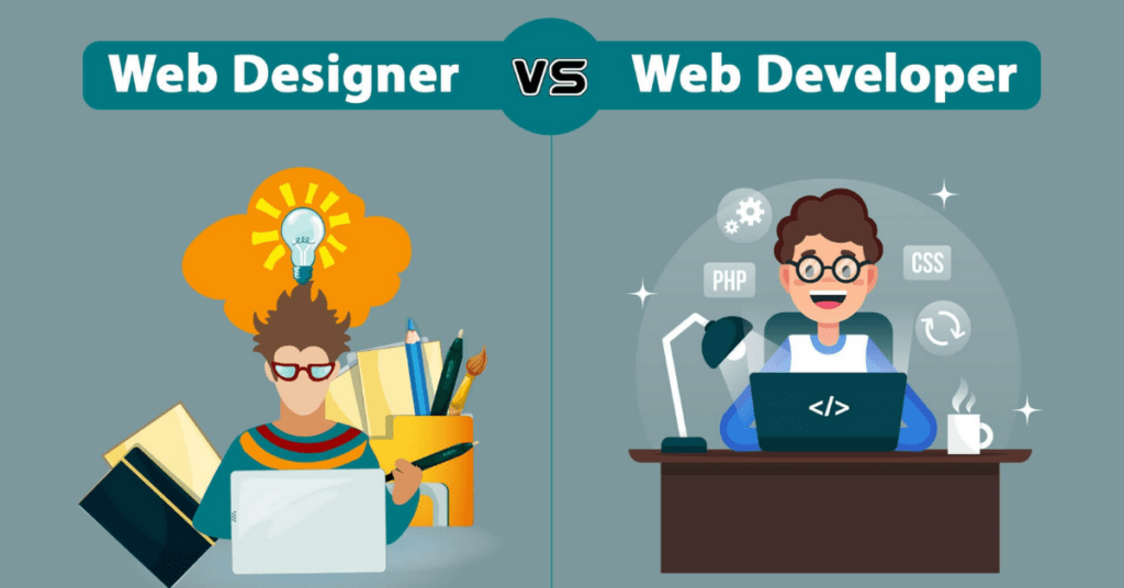 Difference between Web Design and Web Development Click Ace