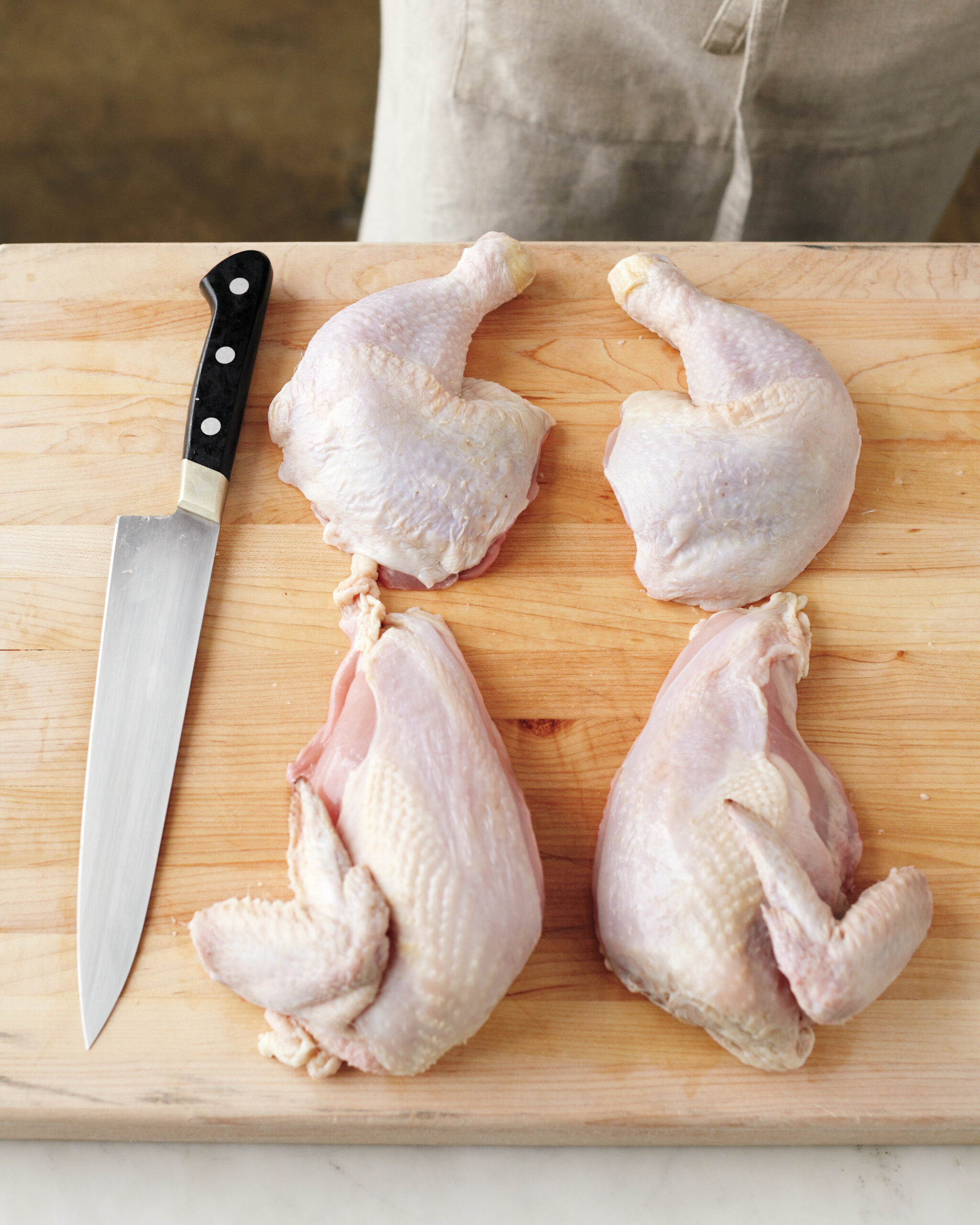 Pasture Raised Whole Chicken Quartered Click Fork