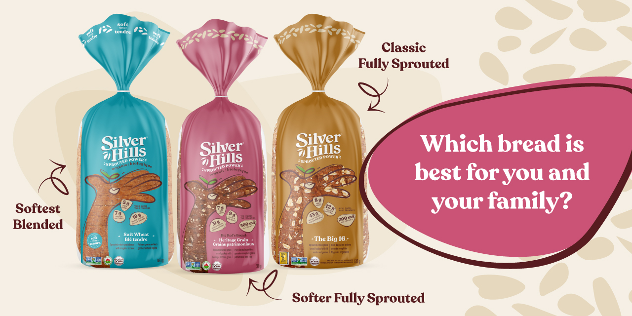 Silver Hills Bakery Organic Sprouted Breads Click Fork