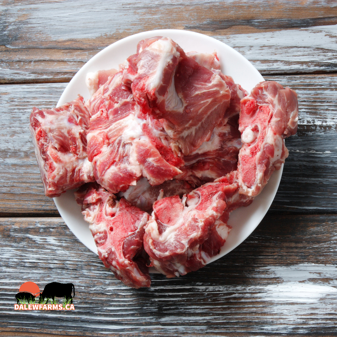 GrassFed Beef Neck Bones Click Fork