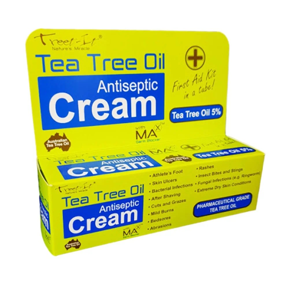 TreeIT Tea Tree Oil Antiseptic Cream Click For Wellness