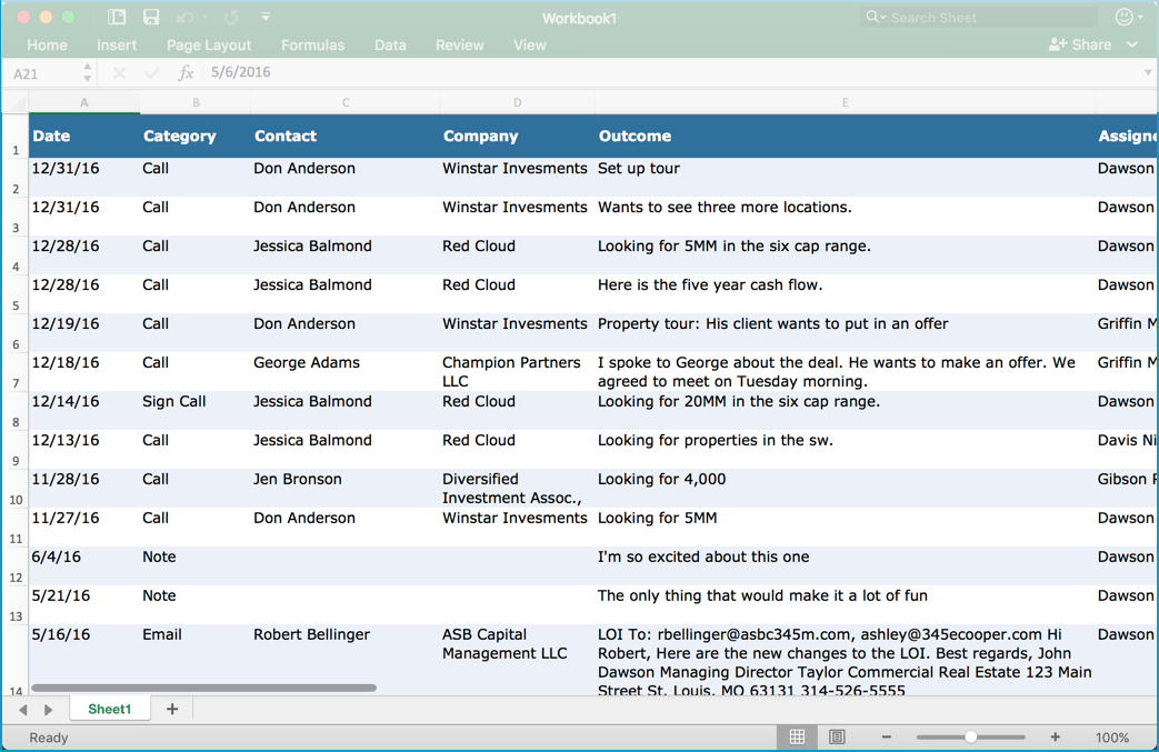 Commercial Real Estate CRM Software ClientLook