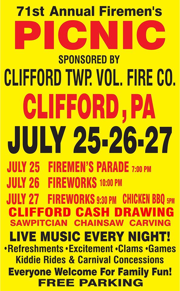 Clifford Township Volunteer Fire Company Station 18 Susquehanna County, PA