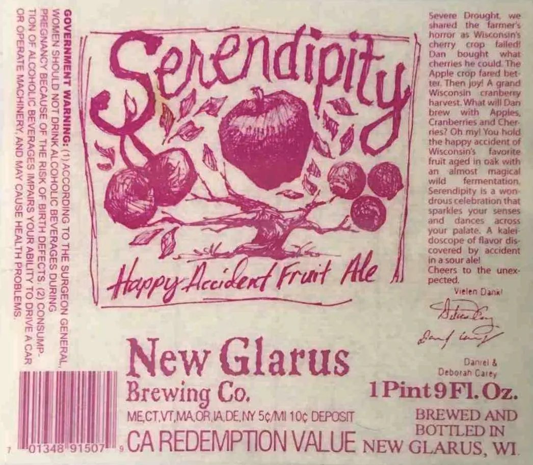 New Glarus Cliffs Notes Beer Guide