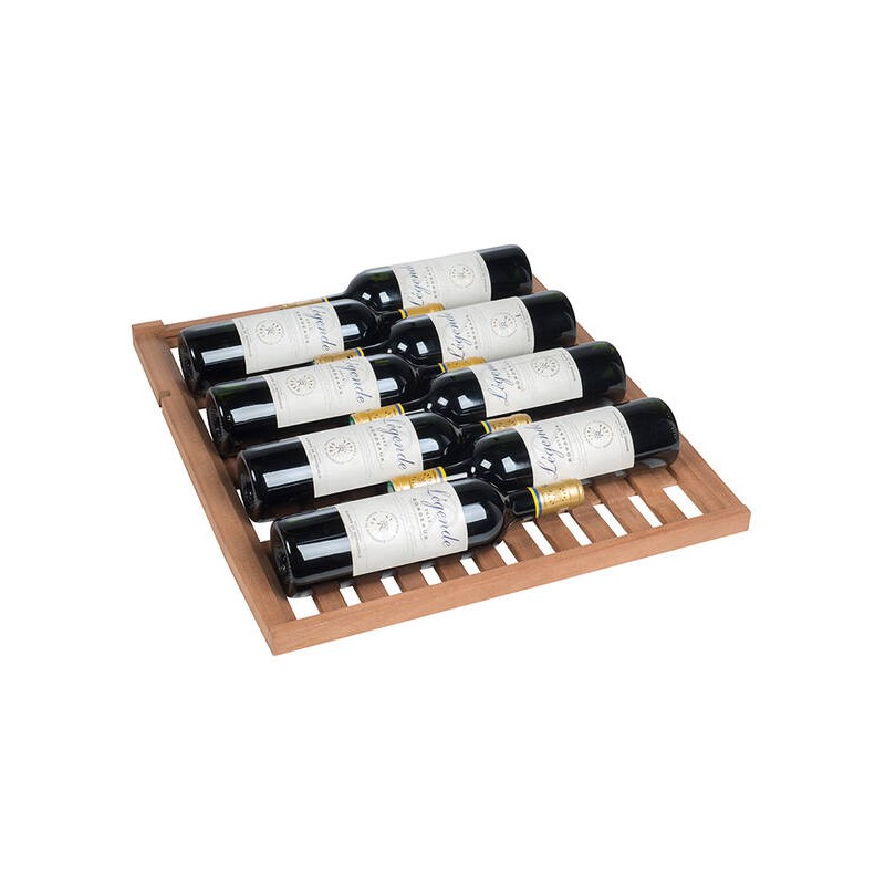 Plaque en métal SBV4 pour stockage de bouteilles debout en caves à vin Climadiff