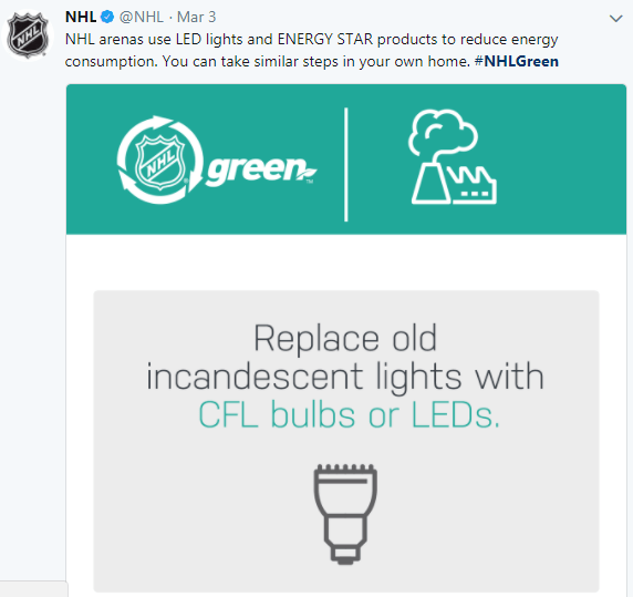 NHL skating on thick ice with monthlong sustainability drive Climate