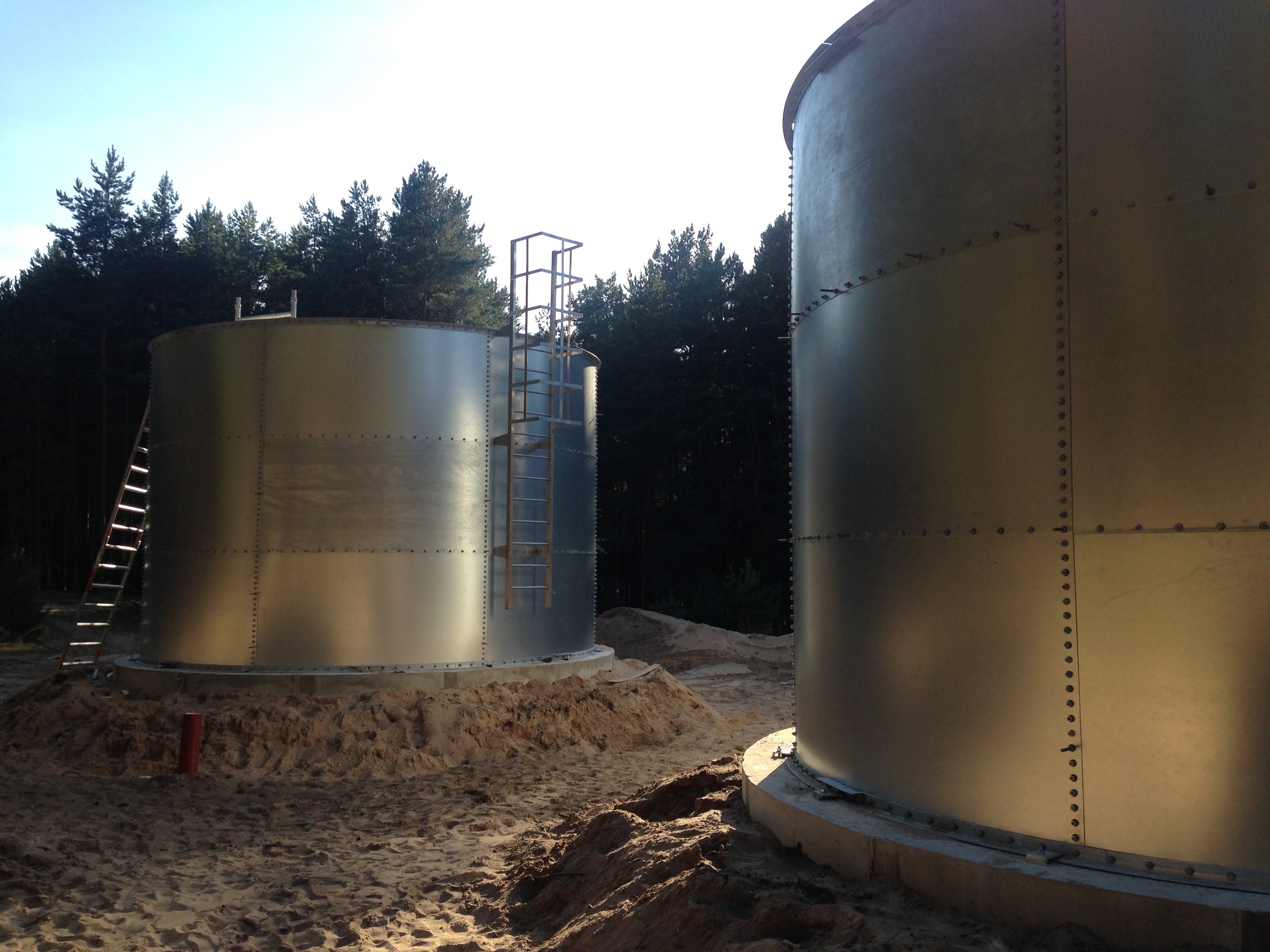 Climate, Inc. Water Collection Tanks
