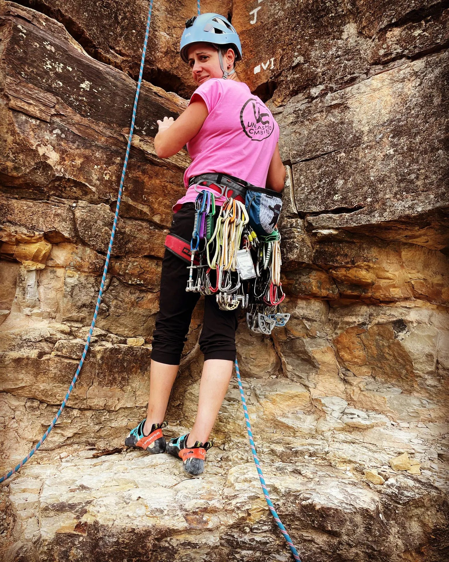 I’m pregnant and I’m going climbing Climb Fit