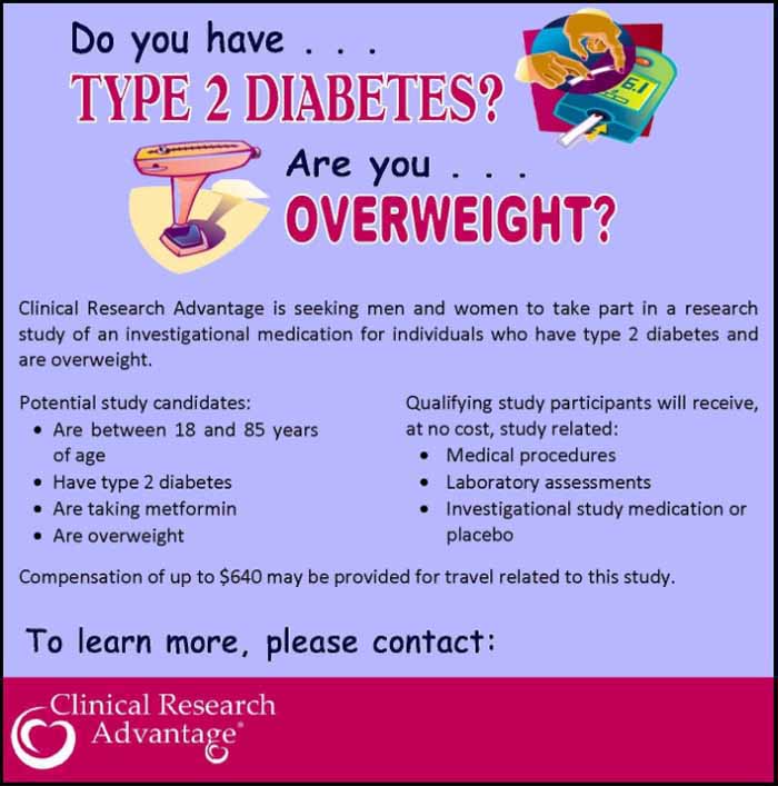 Diabetes & Weight Loss Las Vegas NV (Clinical Trial 11847)