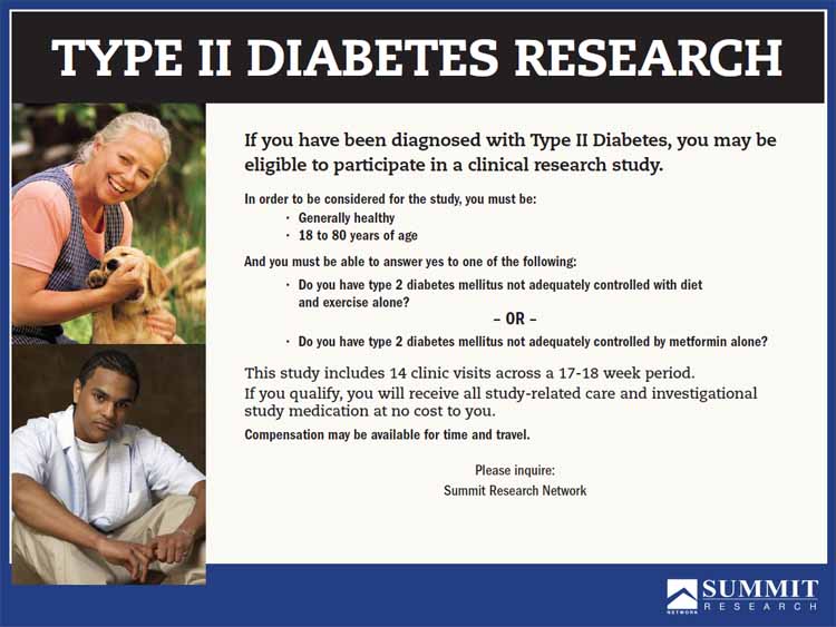 Type 2 Diabetes Seattle WA (Clinical Trial 11996)