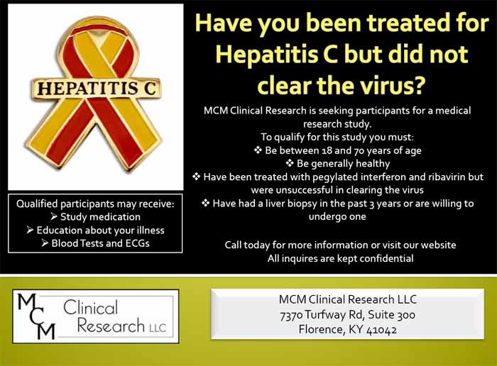 Hepatitis C Florence KY (Clinical Trial 13667)
