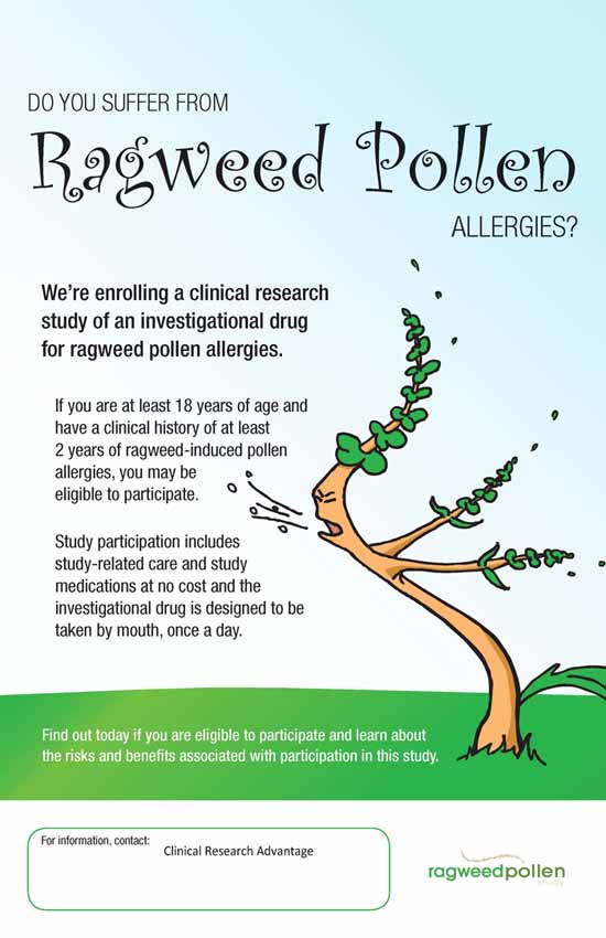 Ragweed Allergy Phoenix AZ (Clinical Trial 13786)