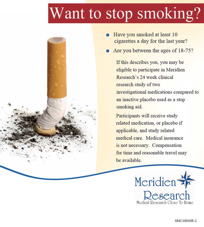 Stop Smoking Tampa FL (Clinical Trial 20393)