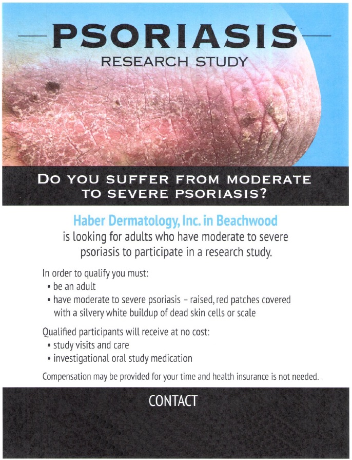 Plaque PsoriasisModerate to Severe Beachwood OH (Clinical Trial 39195)