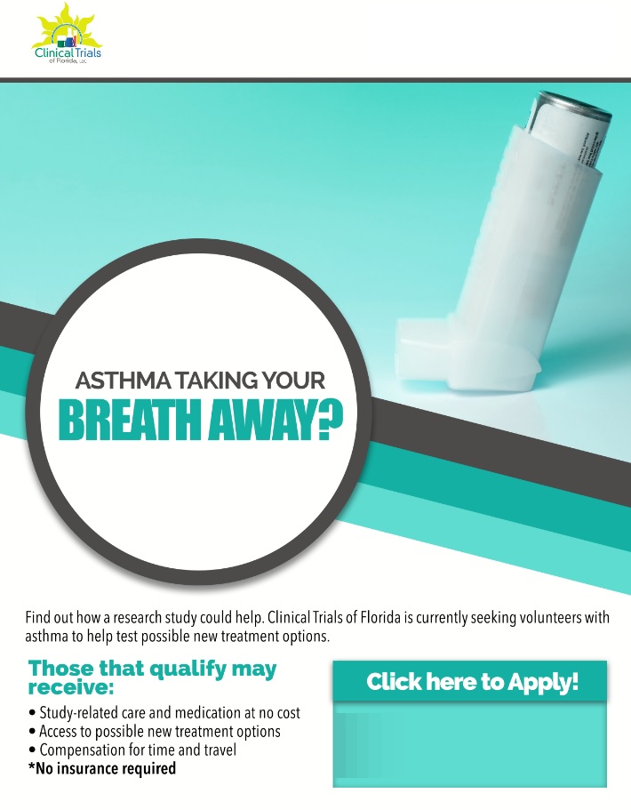 Asthma Miami FL (Clinical Trial 39876)