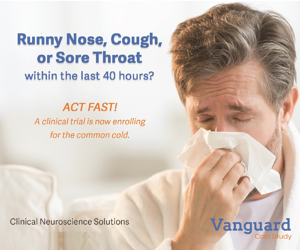 Common Cold Orlando FL (Clinical Trial 40103)