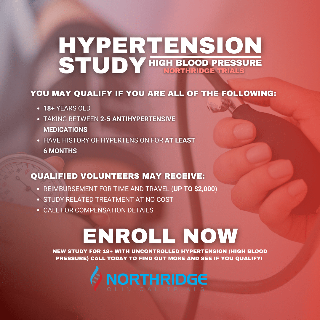 High Blood Pressure (Hypertension) North Ridge CA (Metro Los Angeles