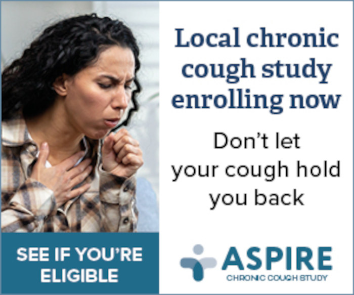 Chronic Cough Newport Beach CA (Clinical Trial 60121)