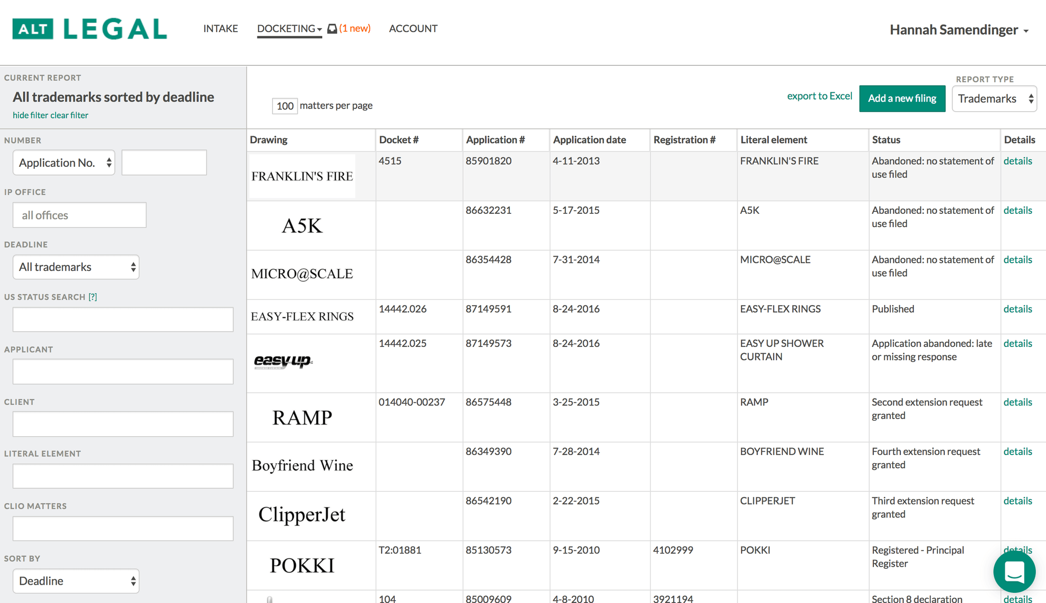 Clio and Alt Legal Integration Clio