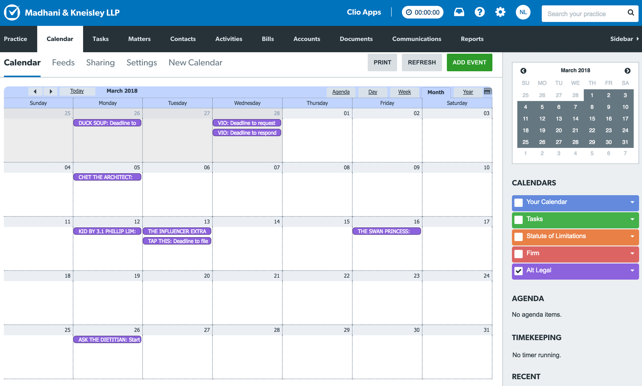 Clio and Alt Legal Integration Clio