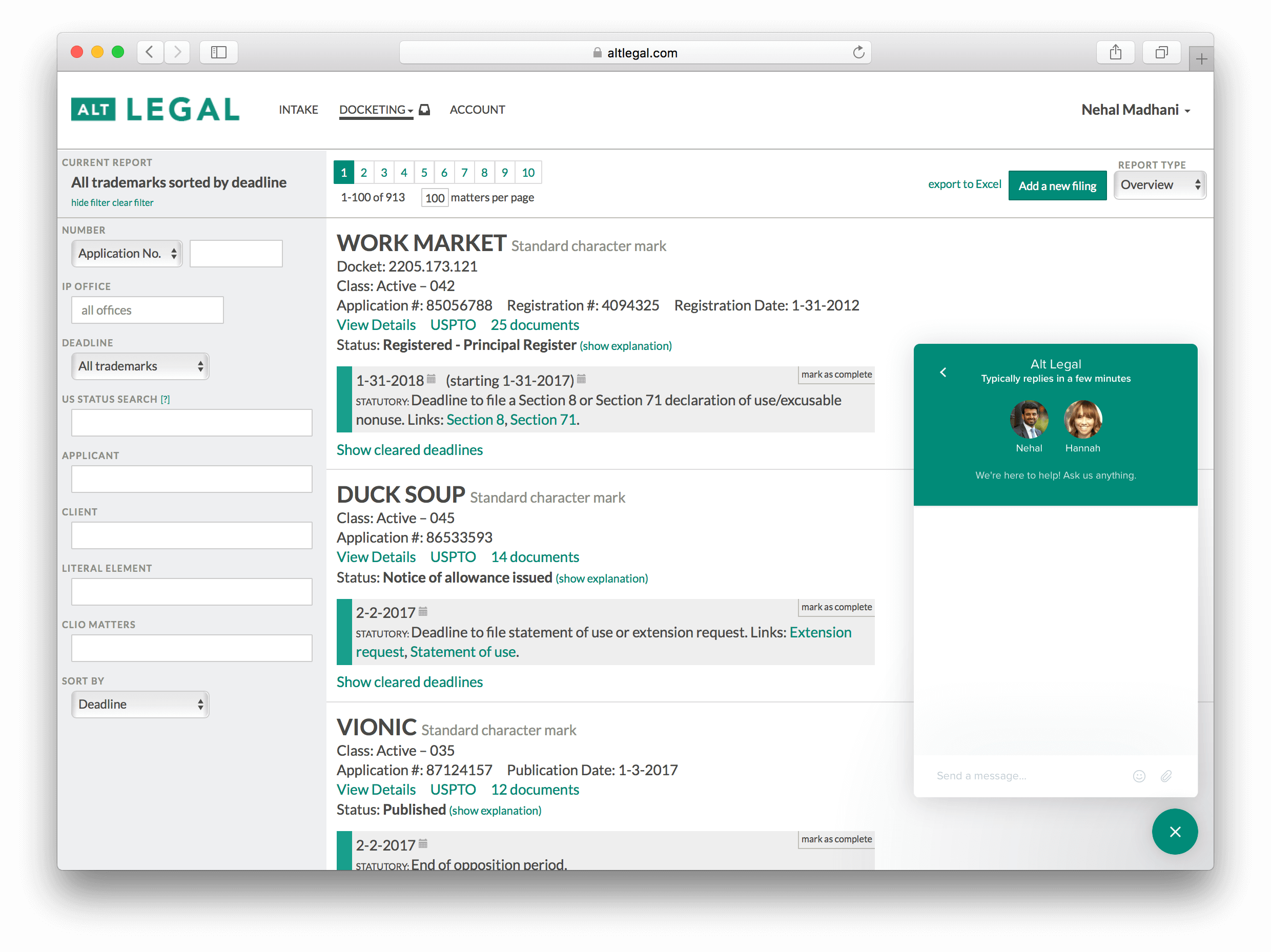 Clio and Alt Legal Integration Clio