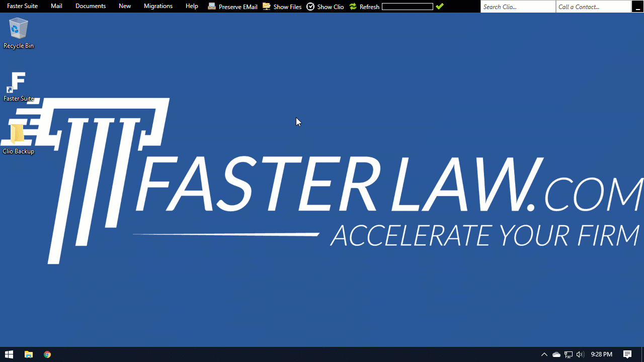 Clio and Backup My Data Integration Clio