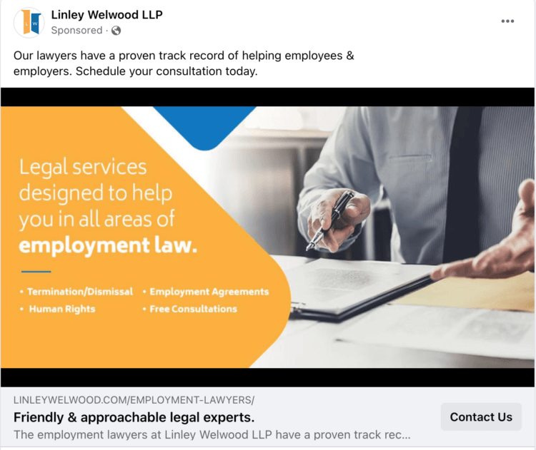 Law Firm Advertising Examples Clio