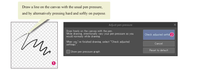 CLIP STUDIO PAINT Instruction Manual Pen Pressure Settings [Windows]