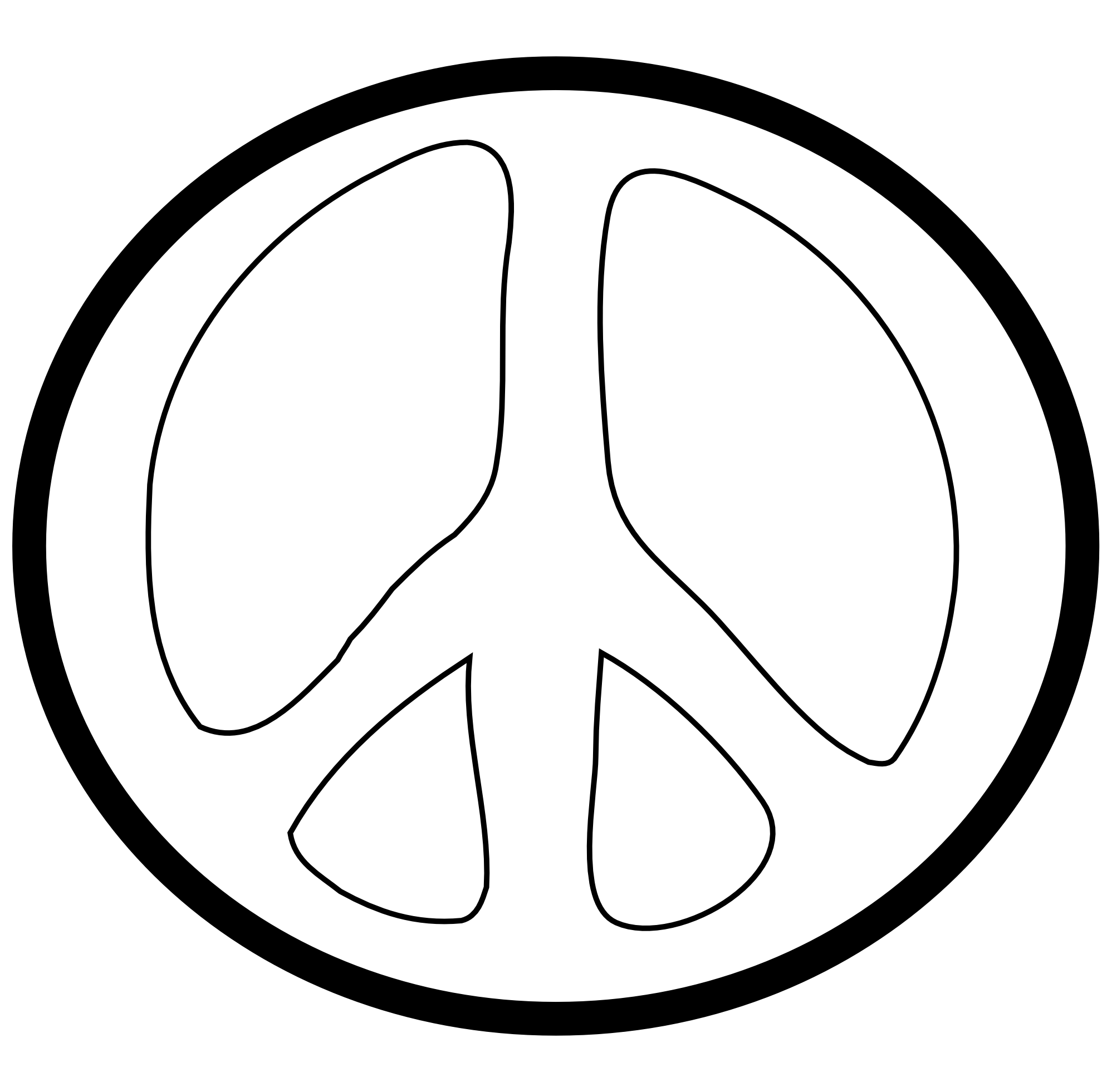 Peace Sign Clip Art ClipArt Best
