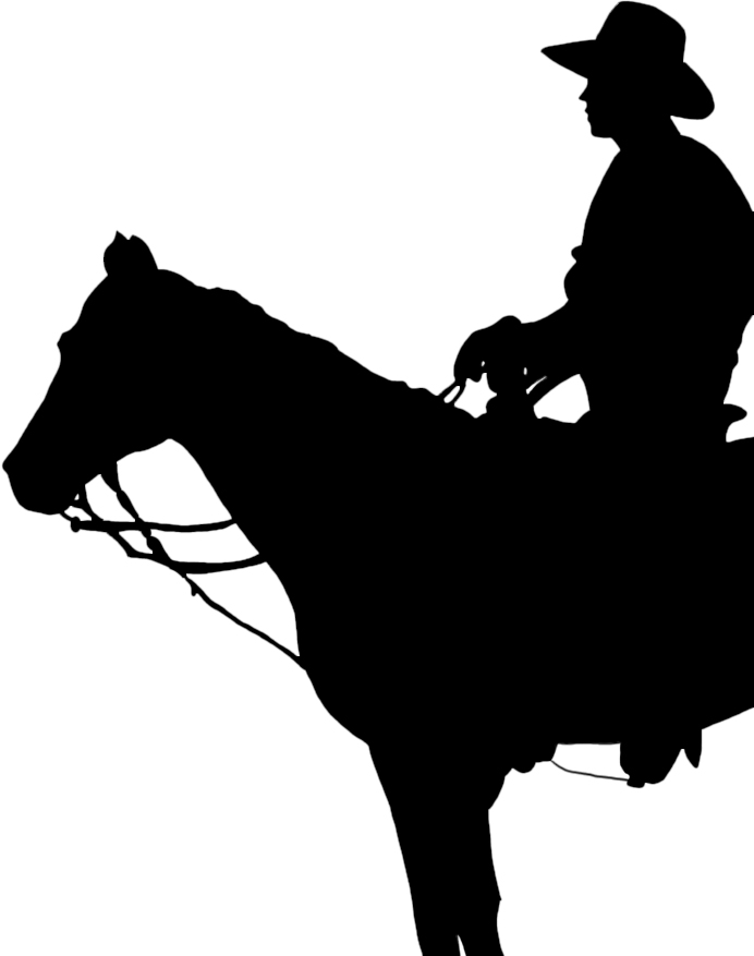 Cowboy Silhouette ClipArt Best ClipArt Best