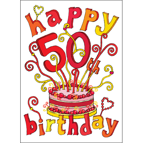 Happy 50th Birthday Images ClipArt Best