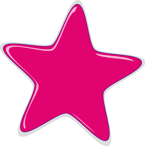 Pink Star Clipart ClipArt Best